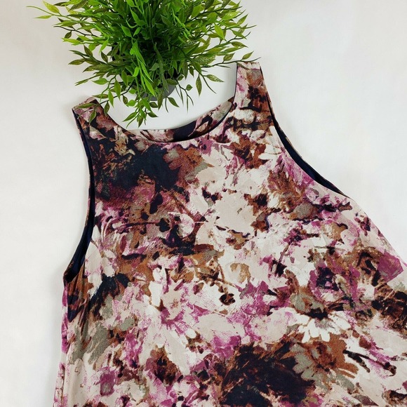 Altard State SIZE S Sleeveless Chamaraw Rayon Boho Tunic Top Lined Mini Dress - Picture 10 of 10